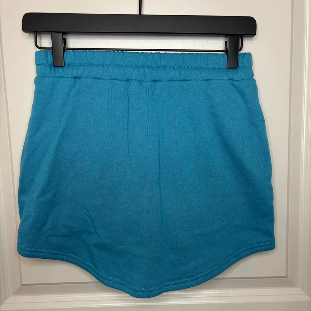 Alo Accolade high waisted sweat skirt blue/teal athletic size XXS